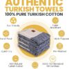 Peshtemal Aphrodite 420g NAVY SININE 100x180cm 1tk - Image 3