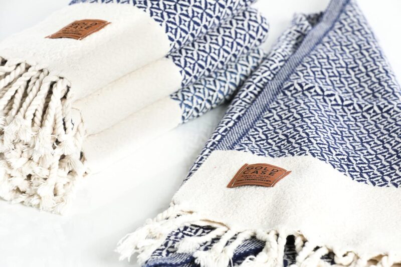Peshtemal Aphrodite 50x100cm navy sinine (paksem) 1tk - Image 2